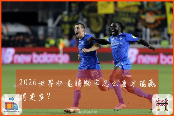 2026世界杯竞猜赔率怎么看才能赢得更多？